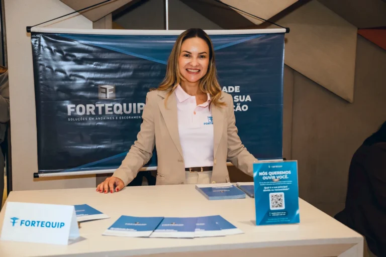 Estande Fortequip no Summit Rental Gestoras 2026, Pullman Guarulhos