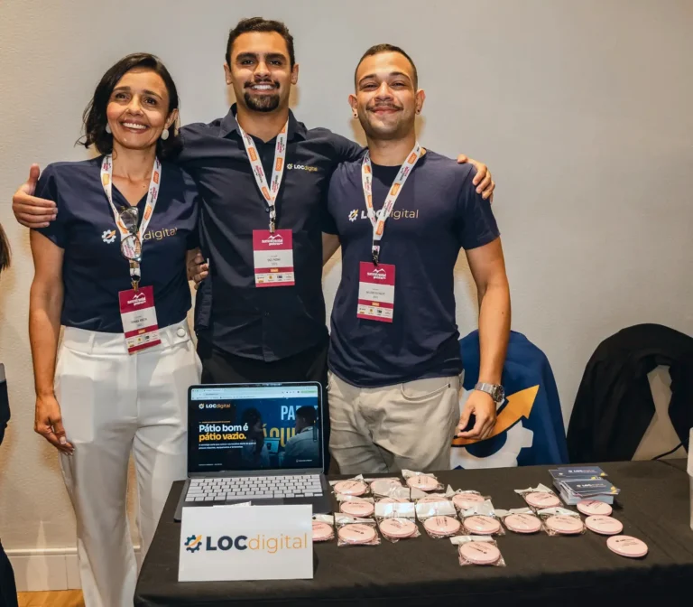 Estande Loc Digital no Summit Rental Gestoras 2026, Pullman Guarulhos