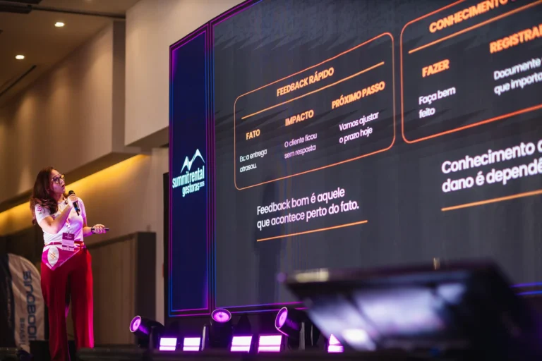 Palestra conteúdo aplicável no Summit Rental Gestoras 2026, Pullman Guarulhos
