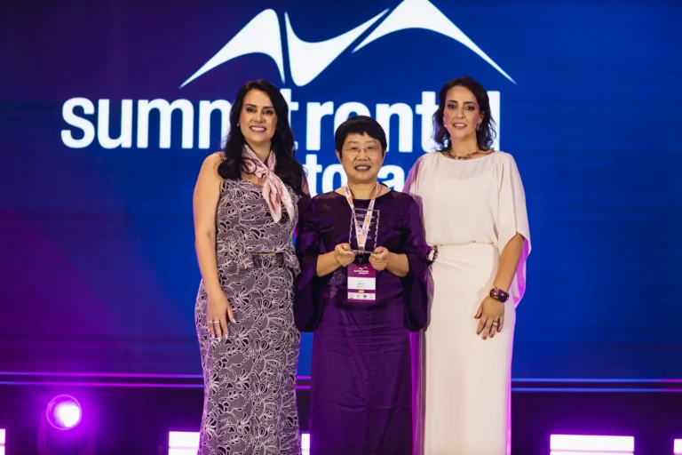 Susan Xu Helen e Talita no Summit Rental Gestoras 2026, Pullman Guarulhos