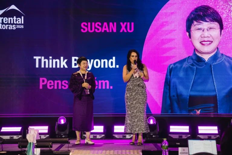 Susan Xu think beyond no Summit Rental Gestoras 2026, Pullman Guarulhos